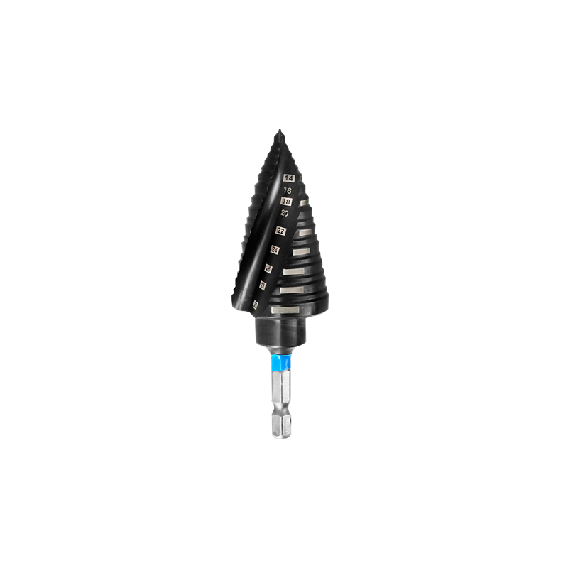 Foret Etage Acier D4-30 Mm Spirale Impact 1/4" ref 808.000.430.IMP Leman