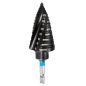 Foret Etage Acier D4-30 Mm Spirale Impact 1/4" ref 808.000.430.IMP Leman