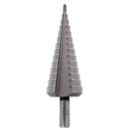 Foret Etage Acier Metal Diametre 6-30 ref 808.000.630 Leman
