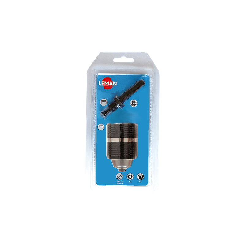 Kit Mandrin Automatique Ma13 + Adaptateur Sds ref 913.002 Leman