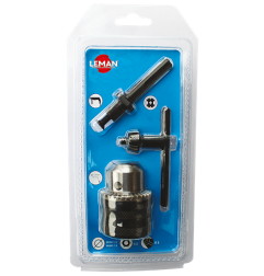 Kit Mandrin + Cle + Adaptateur Sds Perforateur ref 913.003 Leman