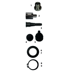 Pignon Mandrin De Tournage 1"X8Tpi ref 870.005.09 Leman