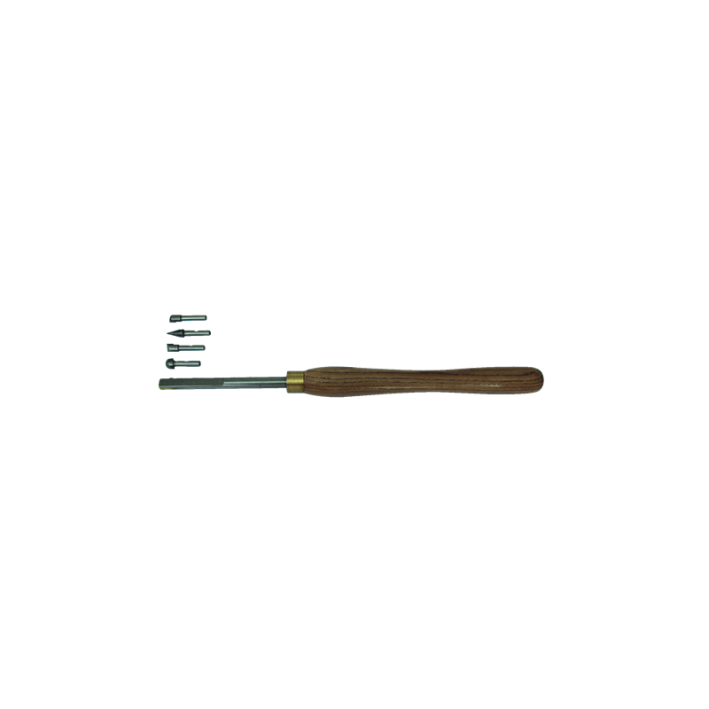 Gouge De Tournage A 4 Tetes Amovibles Carbure ref 870.700.04 Leman