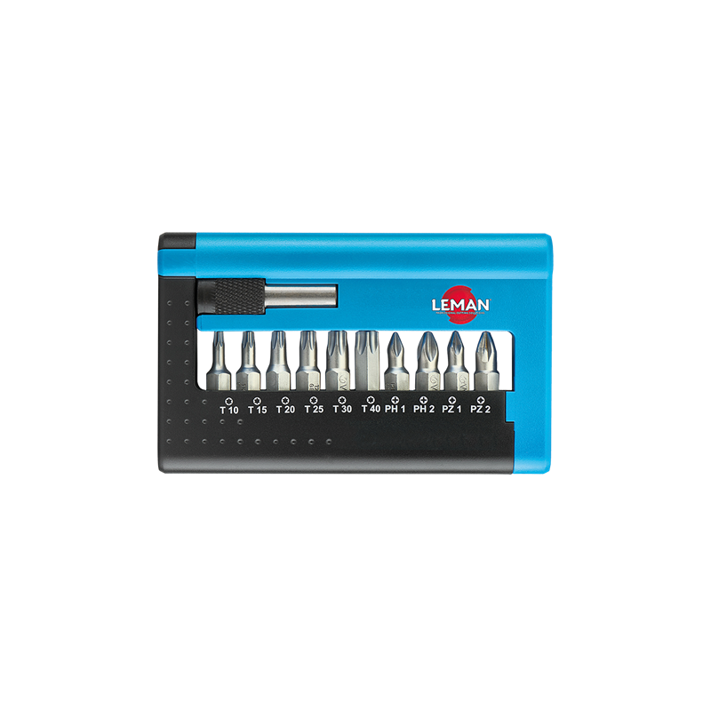 Coffret Embouts De Vissage Inox 11 Pieces ref 60011 Leman