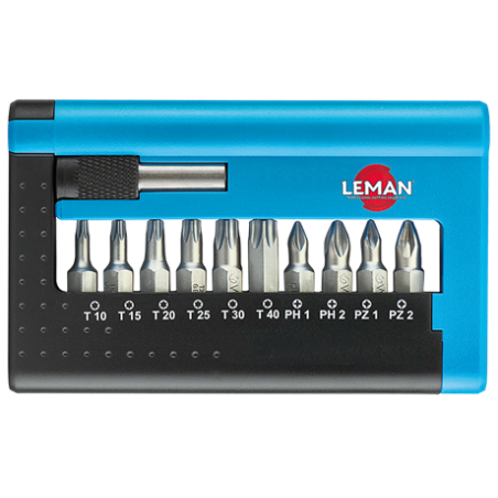 Coffret Embouts De Vissage Inox 11 Pieces ref 60011 Leman