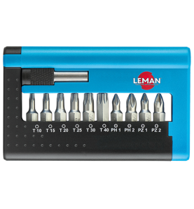Coffret Embouts De Vissage Inox 11 Pieces ref 60011 Leman