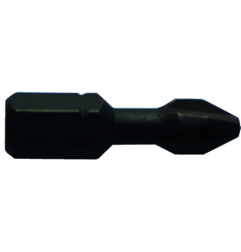 2 Embouts De Vissage Pozidriv Pz N°1 / 25Mm Impact ref 51201IMP.02 Leman