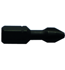 2 Embouts De Vissage Pozidriv Pz N°1 / 25Mm Impact ref 51201IMP.02 Leman