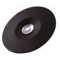 Plateau Caoutchouc Disque Fibre D115/Tige De 6 ref 118.06 Leman