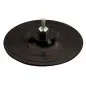 Plateau Caoutchouc Disque Auto-Agrippant D125/Tige De 8 ref 128.16 Leman