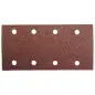 6 Patins 2X3 + 2X1 Trou 93X185 Gr 80 Corindon ref 93185.62.02 Leman