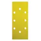 8 Patins 2X4 Trous 93X230 Gr 40 Corindon Jaune ref 93230.08.01 Leman