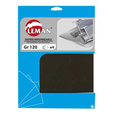 4 Feuilles Papier Impermeable 230X280 Gr 600 ref PI.04 Leman
