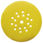 Disque Auto-Agrippant 18+1 Trous D225 Gr100 Corindon Jaune ref 4423010 Leman