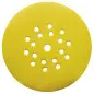 Disque Auto-Agrippant 6+1 Trous D225 Gr80 Corindon Jaune ref 4423780 Leman