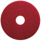 Disque Pad Fibre Polyester D.406 Rouge Lustrage ref 5240605 Leman