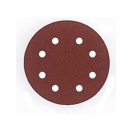 Disque Auto-Agrippant 8 Trous D.115 Gr 100 ref 115.08.100 Leman