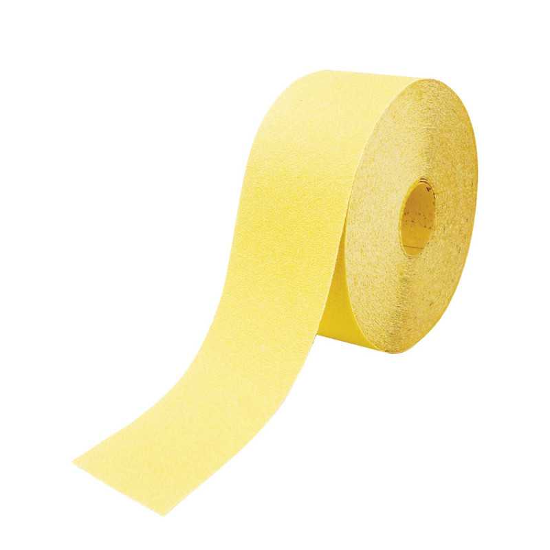 Rouleau Papier 115Mm X 25 Ml Gr 40 Corindon Jaune ref 11625.040 Leman