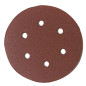 Disque Auto-Agrippant 6 Trous D.150 Gr 80 ref 150.06.080 Leman