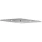 Reglet De Toupilleur 500X65X2 Gradue Recto/Verso ref 380.700.500 Leman