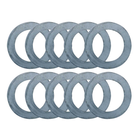 Jeu 10 Bagues Millimetriques 0,1 A 1,0Mm D45 Al30 ref 964.5.045.30.00 Leman