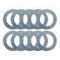 Jeu 10 Bagues Millimetriques 0,1 A 1,0Mm D45 Al30 ref 964.5.045.30.00 Leman
