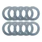 Jeu 10 Bagues Millimetriques 0,1 A 1,0Mm D45 Al30 ref 964.5.045.30.00 Leman