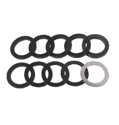 Jeu 10 Bagues Millimetriques 1 A 10Mm D.45 Al.30 ref 964.5.045.30.01 Leman
