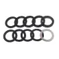 Jeu 10 Bagues Millimetriques 1 A 10Mm D.45 Al.30 ref 964.5.045.30.01 Leman