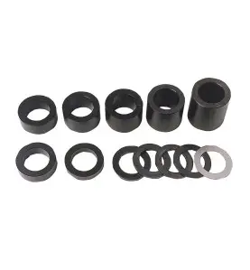 10 Bagues De Remplissage 1 A 40Mm T130Mm D45 Al30 ref 966.5.045.30.00 Leman