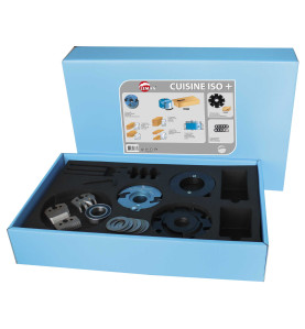 Coffret 2 Outils Al.30 Et Access. / Usinage Portes Avt.15Mm ref CUISINE.ISO Leman