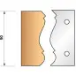 Jeu De 2 Fers Profiles N°305 Pour P.O. Ht.90Mm ref 955.305 Leman