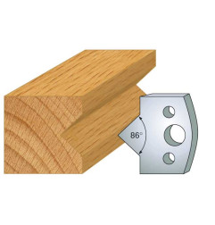 Jeu De 2 Fers Profiles Acier Ht.40Mm N°035 ref 800.035 Leman