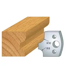 Jeu De 2 Fers Profiles Acier Ht.40Mm N°040 ref 800.040 Leman
