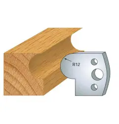 Jeu De 2 Fers Profiles Acier Ht.40Mm N°058 ref 800.058 Leman