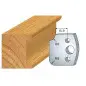 Jeu De 2 Fers Profiles Acier Ht.40Mm N°174 ref 800.174 Leman