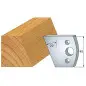 Jeu De 2 Contre-Fers Profiles Ht.40Mm N°1 ref 801.001 Leman