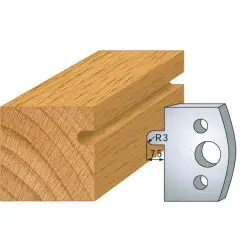 Jeu De 2 Contre-Fers Profiles Ht.40Mm N°10 ref 801.010 Leman