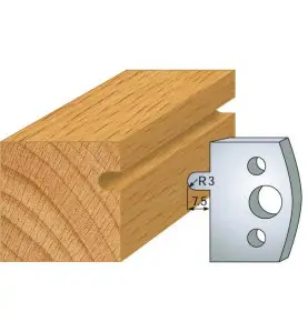 Jeu De 2 Contre-Fers Profiles Ht.40Mm N°10 ref 801.010 Leman