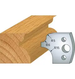 Jeu De 2 Contre-Fers Profiles Ht.40Mm N°11 ref 801.011 Leman