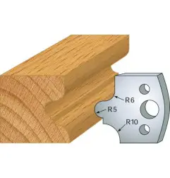 Jeu De 2 Contre-Fers Profiles Ht.40Mm N°12 ref 801.012 Leman