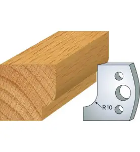 Jeu De 2 Contre-Fers Profiles Ht.40Mm N°13 ref 801.013 Leman
