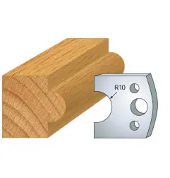 Jeu De 2 Contre-Fers Profiles Ht.40Mm N°15 ref 801.015 Leman