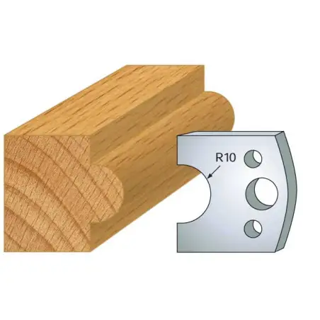 Jeu De 2 Contre-Fers Profiles Ht.40Mm N°15 ref 801.015 Leman