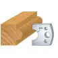 Jeu De 2 Contre-Fers Profiles Ht.40Mm N°15 ref 801.015 Leman