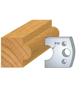 Jeu De 2 Contre-Fers Profiles Ht.40Mm N°15 ref 801.015 Leman