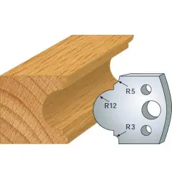 Jeu De 2 Contre-Fers Profiles Ht.40Mm N°18 ref 801.018 Leman