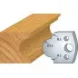 Jeu De 2 Contre-Fers Profiles Ht.40Mm N°18 ref 801.018 Leman
