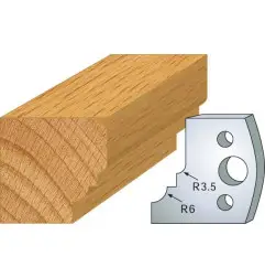 Jeu De 2 Contre-Fers Profiles Ht.40Mm N°19 ref 801.019 Leman
