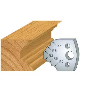 Jeu De 2 Contre-Fers Profiles Ht.40Mm N°21 ref 801.021 Leman